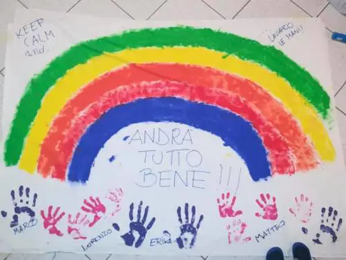 "Andrà tutto bene", il messaggio di speranza dei bimbi italiani