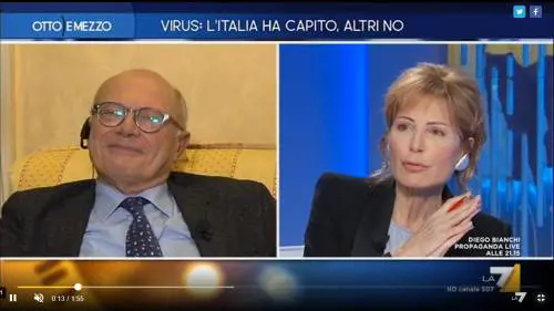 La gaffe di Lilli Gruber: "Prof Galli? Il 'cosiddetto esperto'..."