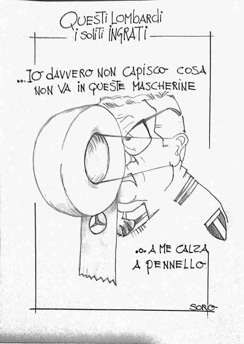 La vignetta del giorno: lombardi... soliti ingrati