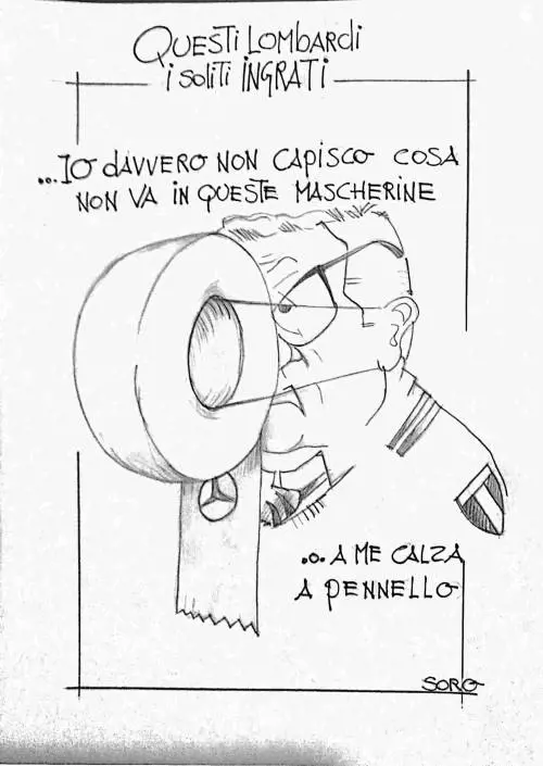 La vignetta del giorno: lombardi... soliti ingrati