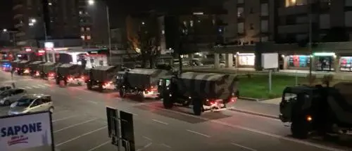 Comandante dei carabinieri di Bergamo: "Dirompente quella fila di bare..."