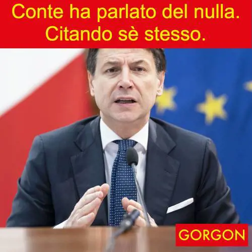 Ecco la satira del giorno: "Conte cita se stesso..."