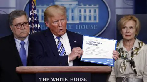 Trump arruola l'esercito: Pentagono in campo per controllare il virus