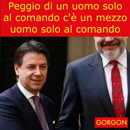 La satira del giorno: l'uomo solo al comando