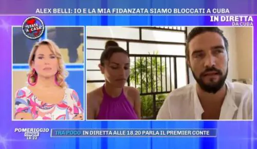 Coronavirus, Alex Belli e Delia Duran bloccati a Cuba: "Pochi voli e molto costosi"