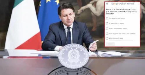 Crolla la fiducia nel governo: italiani sempre più delusi da Conte
