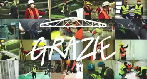 Milano, inaugurato l'ospedale in fiera: i lavoratori ringraziano con O mia bela Madunina