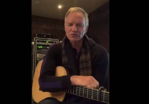 Coronavirus, Sting dedica una canzone all'Italia