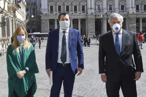 Sondaggio Ipsos: vola Fdi, bene Fi e M5s