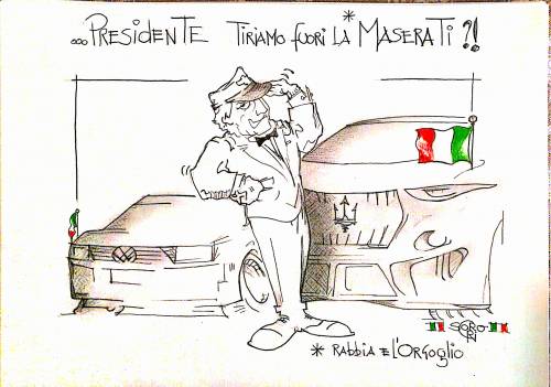 La vignetta del giorno: Europavirus... la rabbia e l'orgoglio italiano