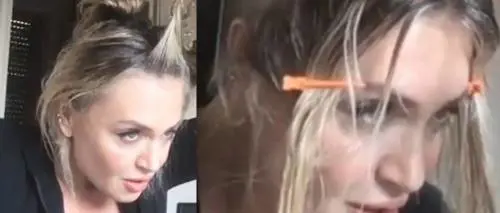 Paola Barale si taglia i capelli da sola: il tutorial in quarantena è virale