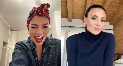 Emma duetta con Ambra sulle note di “T'appartengo”, il web si scatena