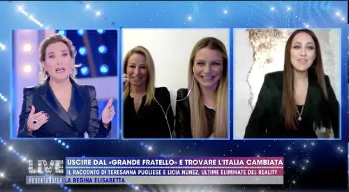 Il racconto di Teresanna Pugliese e Licia Nunez uscite dal GFVip: "Sotto choc"