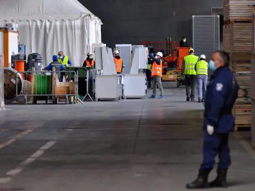 Arrivati oggi i primi due pazienti all'ospedale di Fiera Milano