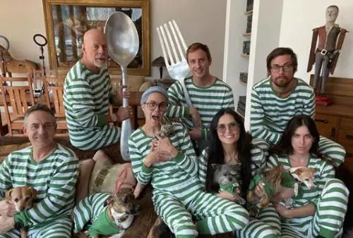 Demi Moore e le foto di famiglia