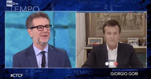 Quegli attacchi in tv di Fazio e Gori contro Fontana e la Lombardia