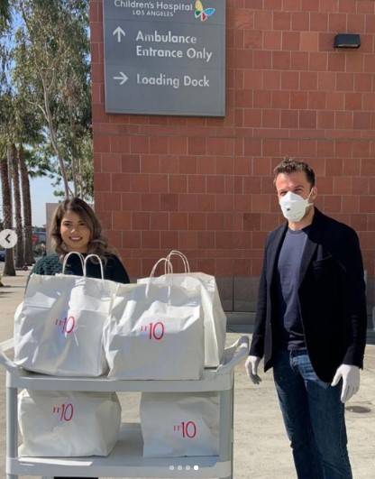 Alessandro Del Piero e la moglie regalano pasti ai bisognosi