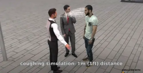 Colpo di tosse a distanza? Perché 1 metro non basta