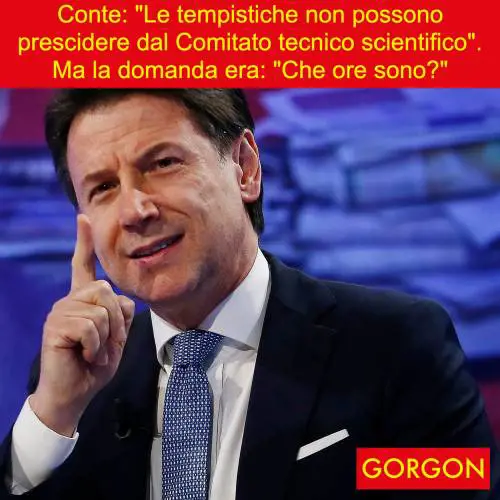 Ecco la satira del giorno: la "precisione" di Conte