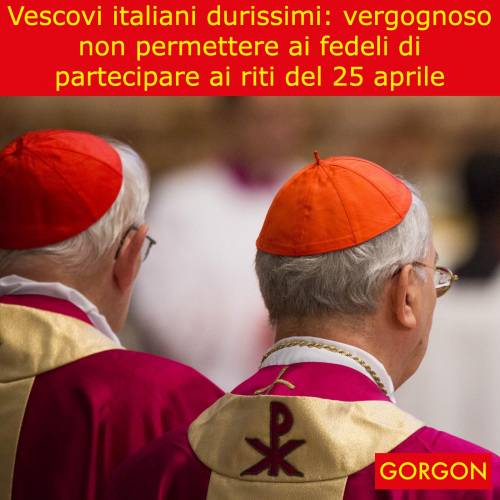 La satira del giorno: la rivolta dei vescovi italiani