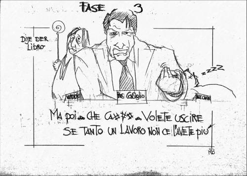 La vignetta del giorno - La fase 3 di Conte