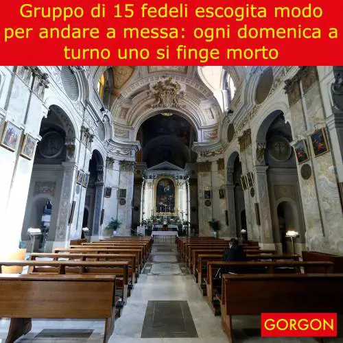 La satira del giorno - Fedeli e la messa creativa