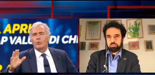 Giletti attacca Giarrusso "Voi avete trattato i boss come ladri di polli..."