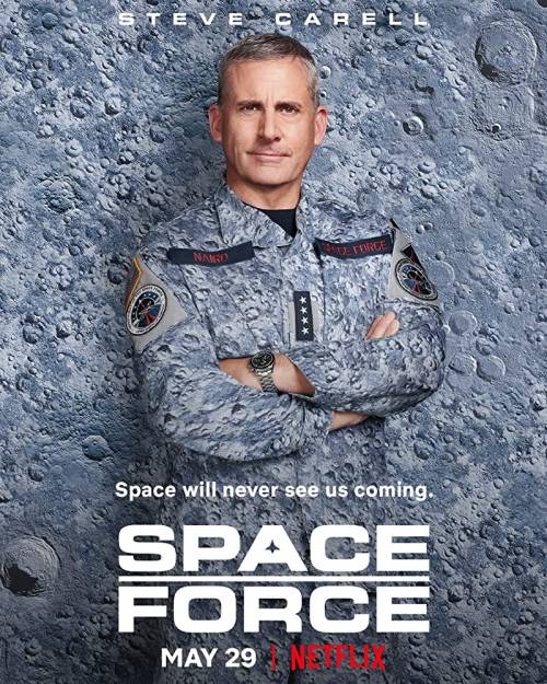 Space Force, la serie tv comedy con Steve Carell arriva su Netflix