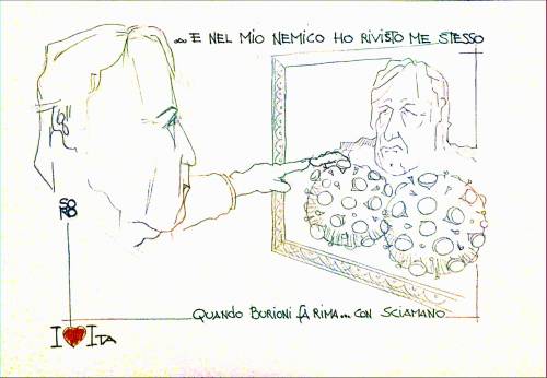 La vignetta del giorno: Burioni allo specchio 