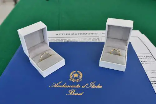 Vincenzo e Fiorella, i primi sposi... in missione