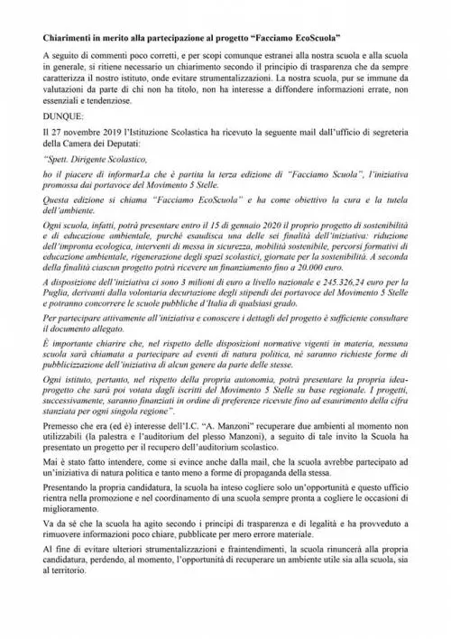 Ecco come partecipare a "Facciamo Eco Scuola"