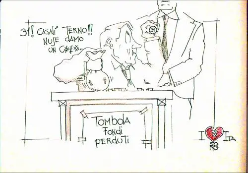 La vignetta del giorno: la tombola dei fondi perduti