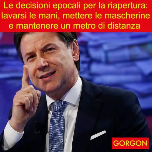 La satira del giorno: le decisioni epocali di Conte