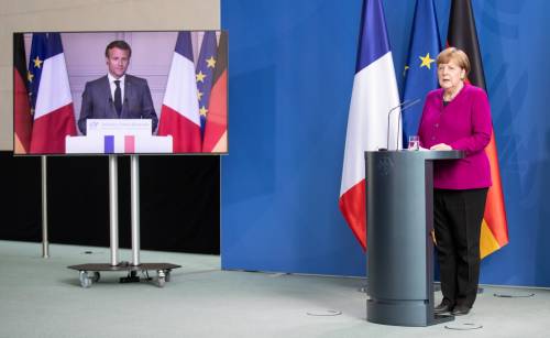 Patto Macron-Merkel per l'Ue: piano di aiuti per 500 miliardi