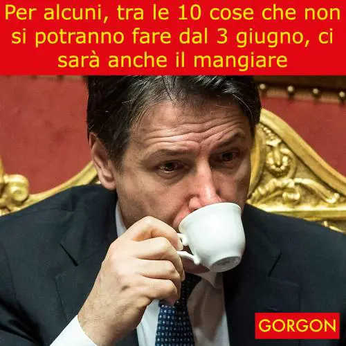La satira del giorno: ecco le 10 cose vietate dal 3 giugno