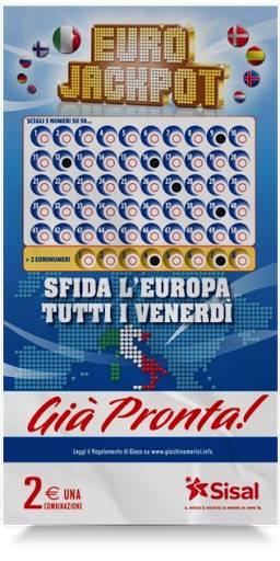 L'Eurojackpot premia l'Italia con una vincita 33 milioni di euro