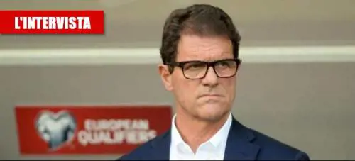 Capello: "Finalmente il calcio, la locomotiva per tutti gli sport"