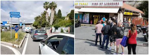 La Francia blocca la frontiera con l'Italia: code chilometriche