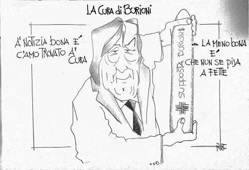 La vignetta del giorno: Burioni trova la cura