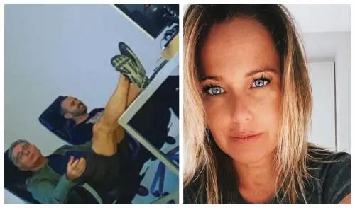 "Quando i congiunti ti vengono a trovare". Ma la foto della moglie di Bonolis fa indignare i fan