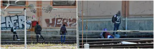 I migranti dormono sui binari. Ecco il degrado nella stazione
