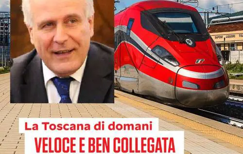 Se Giani (candidato pd alla Regione Toscana) gongola per l'alta velocità che non c'è