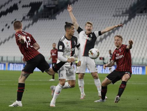 Il rigore sbagliato, Rebic subito fuori. E la Juventus vola in finale