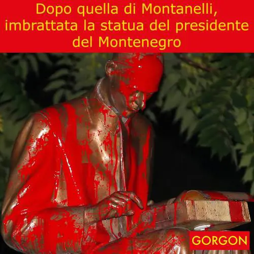 La satira del giorno: razzismo, altre statue imbrattate