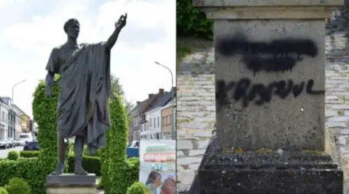 Persino Giulio Cesare il "democratico" vittima di chi devasta la storia e le statue
