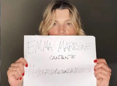 Emma: "Chiediamo che il governo dia dignità al mondo della musica"