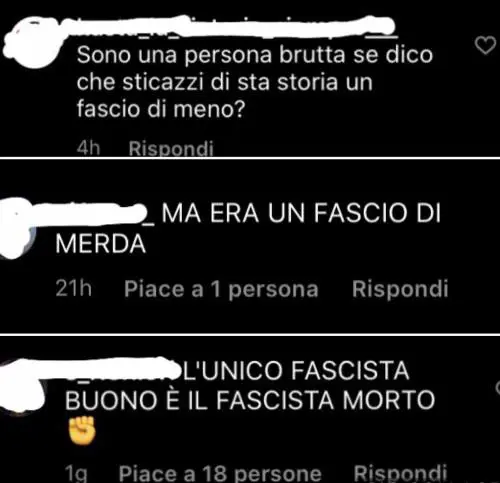 Offese choc al giovane missino ucciso dai "rossi": "Un fascista in meno"