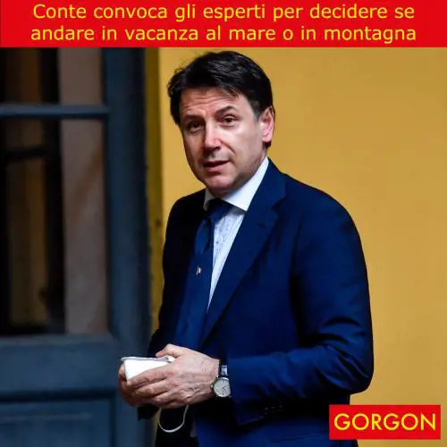 La satira del giorno: Conte travolto dall'incognita vacanze