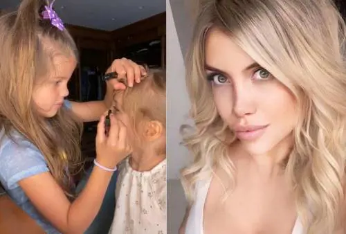 Il Codacons denuncia Wanda Nara: "Usa le sue figlie per promuovere cosmetici"