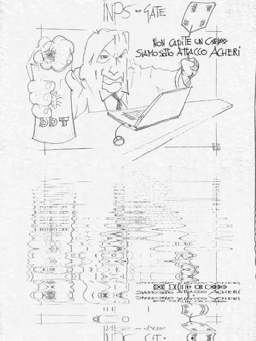 La vignetta del giorno: Tridico e i ritardi dell'Inps